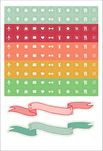 Load image into Gallery viewer, PLANNERS STICKERS DOTTED JOURNAL
