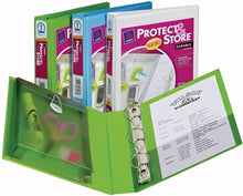 Load image into Gallery viewer, Avery Mini Durable View Protect &amp; Store Binder, 1&quot; Round Rings, 175-Sheet Capacity, Color May Vary, 1 Binder (23023)