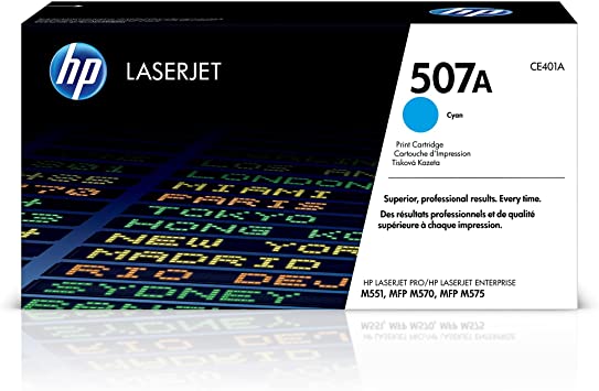 HP 507A CYAN TONER