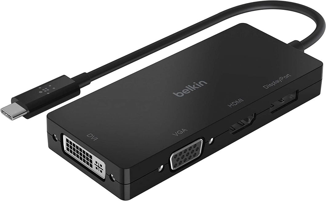 BELKIN ADAPTER USB-C VIDEO-HDMI VGA DVI DISPLAYPORT