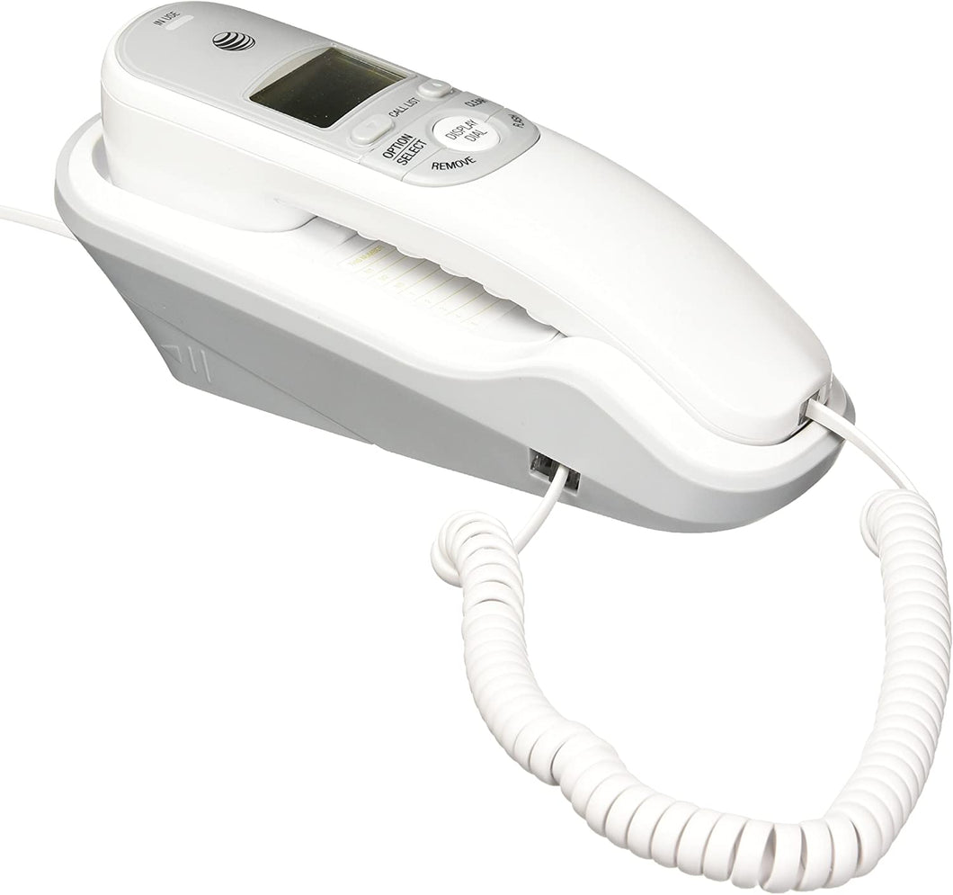 AT&T Trimline TR1909 Basic Phone - 1 x Phone Line(s) - Black