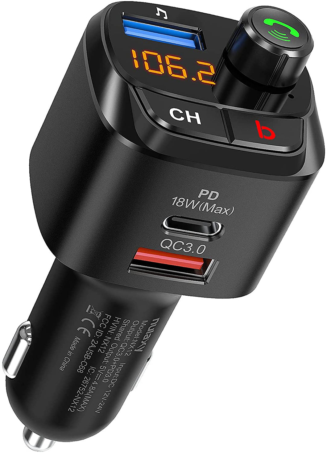 Nulaxy bluetooth fm transmitter deals