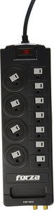 FORZA SURGE PROTECTOR 11 OUTLET NEMA PLUG 110/240V