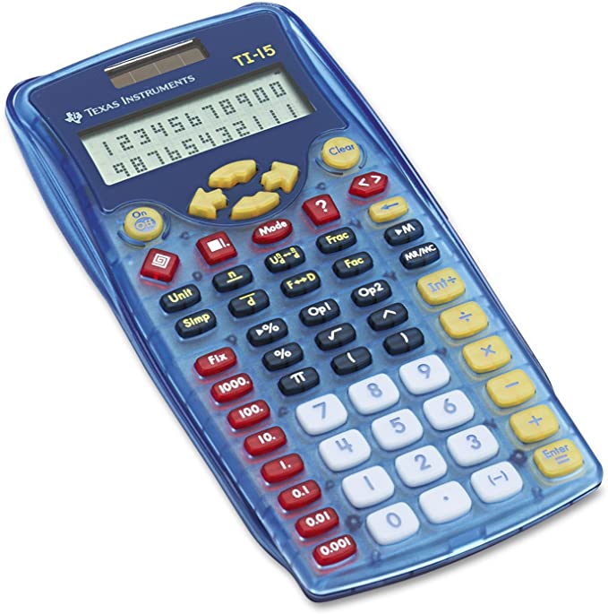 TEXAS INSTRUMENTS TI 15 EXPLORER CALCUATOR