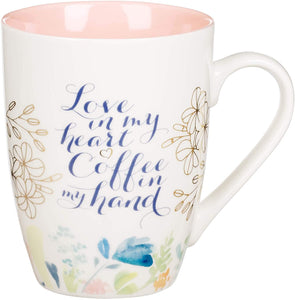 MUG CERAMIC LOVE & COFFEE