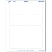 Load image into Gallery viewer, Avery® Adhesive Name Badges, 2-1/3&quot; x 3-3/8&quot;, 400 Badges (5395)