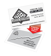 Load image into Gallery viewer, Avery® Clean Edge® Business Cards, Uncoated, Two-Side Printing, 2&quot; x 3-1/2&quot;, 200 Cards (5871)
