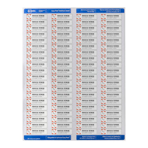Avery® Easy Peel® Return Address Labels, Sure Feed™ Technology, Permanent Adhesive, 1/2" x 1-3/4", 2,000 Labels (8167)
