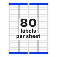 Load image into Gallery viewer, Avery® Easy Peel® Return Address Labels, Sure Feed™ Technology, Permanent Adhesive, 1/2&quot; x 1-3/4&quot;, 2,000 Labels (8167)