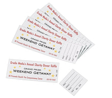 Load image into Gallery viewer, Avery® Tickets with Tear-Away Stubs, Matte, Two-Sided Printing,1-3/4&quot; x 5-1/2&quot;, 200 Tickets (16154)