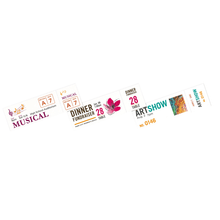 Load image into Gallery viewer, Avery® Tickets with Tear-Away Stubs, Matte, Two-Sided Printing,1-3/4&quot; x 5-1/2&quot;, 200 Tickets (16154)