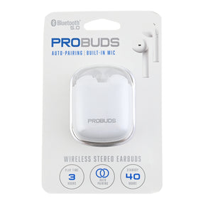 TZUMI PROBUDS TRUE WIRELESS BLUETOOTH 5.0 EARBUDS