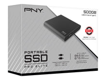 Load image into Gallery viewer, PNY Pro Elite 1TB USB 3.1 Gen 2 Type-C Portable Solid State Drive