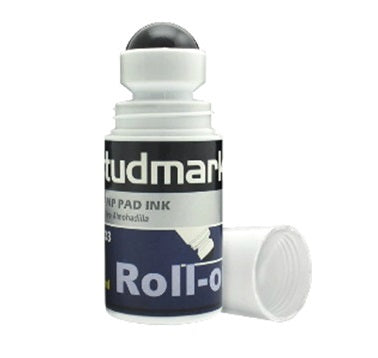 Studmark Stamp Pad Ink - Roll On Black