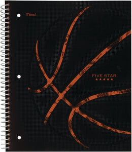 FIVE STAR SPORT WIREBOUND NOTEBOOK 1 SUBJECT 10-1/2*8 100S