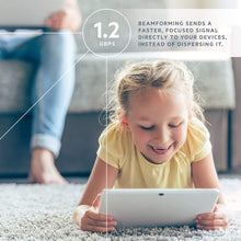 Load image into Gallery viewer, LINKSYS WIRELESS ROUTER AC1200 GIABIT 4 PORT