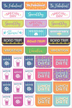 Load image into Gallery viewer, PLANNER STICKERS WEEKLY