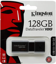 Load image into Gallery viewer, KINGSTON 128GB USB 3.0 DATA TRAVELER G3
