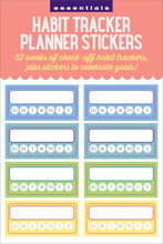 Load image into Gallery viewer, ESSENTIALS HABIT TRACKER PLANNER STICKERS