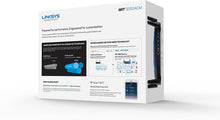 Load image into Gallery viewer, Linksys WRT3200ACM: AC3200 Dual-Band Gigabit Wi-Fi Router, Beamforming Tri-Stream Wireless Signal, Ethernet Ports, MU-MIMO (Black, Blue)