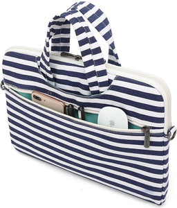 CANVASLOVE BRETON TOP PATTERN WATER RESISTANT LAPTOP BAG 15.6"