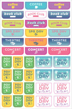 Load image into Gallery viewer, PLANNER STICKERS WEEKLY