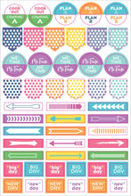 Load image into Gallery viewer, PLANNER STICKERS WEEKLY