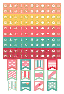 PLANNERS STICKERS DOTTED JOURNAL