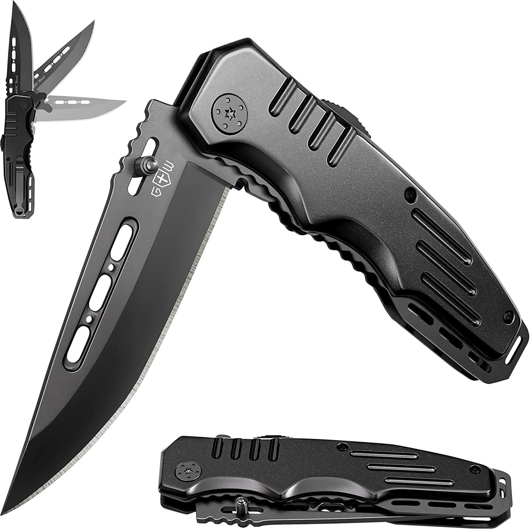 LARGE SPRING ASSISTED KNIFE