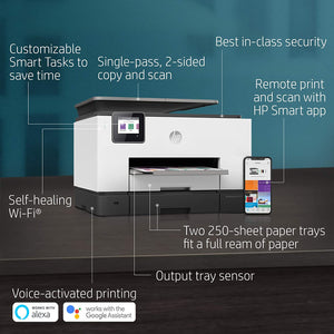 HP OFFICEJET PRO 9020 ALL-IN-ONE MULTIFUNCTION PRINTER INKJET LAN, WI-FI
