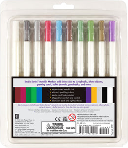 STUDIO SERIES METALLIC MARKER SET