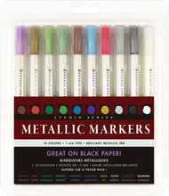Load image into Gallery viewer, STUDIO SERIES METALLIC MARKER SET