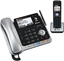 Load image into Gallery viewer, VTECH AT&amp;T TL86109 CORDLESS PHONE WITH ANSWERING MACHINE - 2 X PHONE LINE - ANSWERING MACHINE - BACKLIGHT DECT 6.0,CID, ITAD