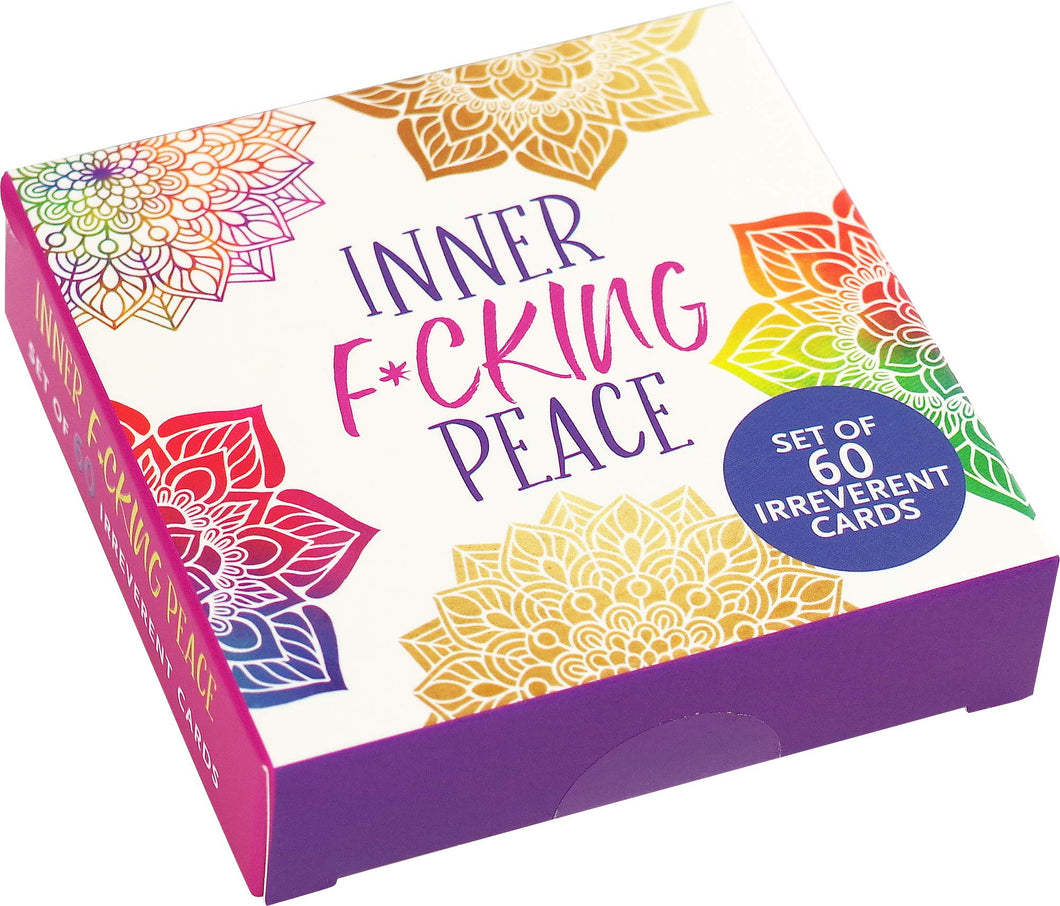 INNER F*CKING PEACE MOTIVATIONAL CARDS