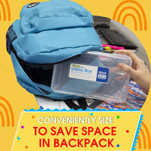 Load image into Gallery viewer, BAZIC Pencil Case Multipurpose Utility Box - Clear