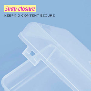 BAZIC CLEAR MULTIPURPOSE RULER LENGTH UTITILY BOX