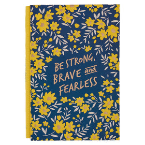 JOURNAL HARDCOVER BE STRONG, BRAVE AND FEARLESS