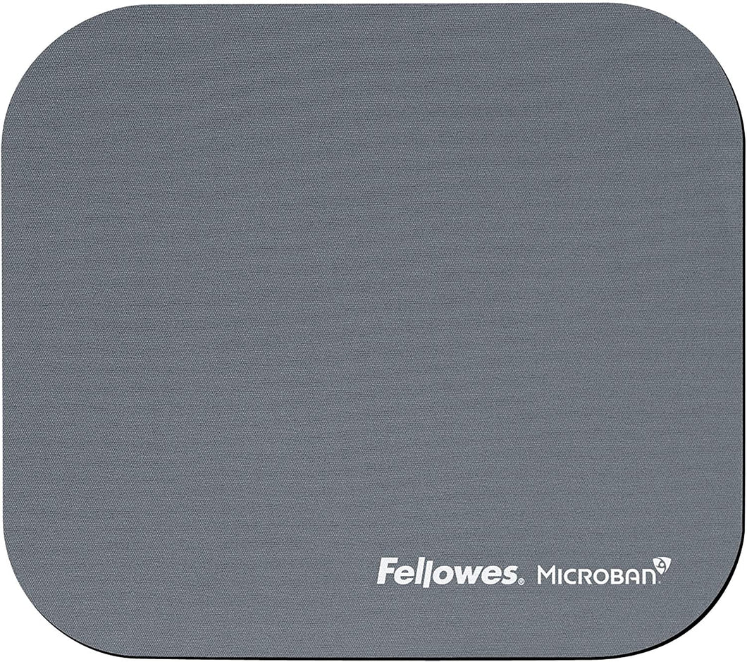 Fellowes Mouse Pad with Microban Antimicrobial Protection, Graphite
