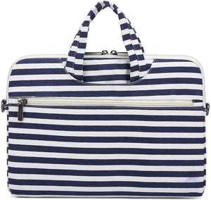 CANVASLOVE BRETON TOP PATTERN WATER RESISTANT LAPTOP BAG 15.6"