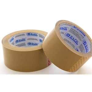 BAZIC 1.88" X 109.3 YARDS INDUSTRIAL TAN PACKING TAPE