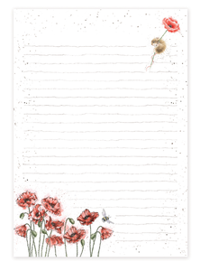 MOUSE AND POPPY JOTTER PAD
