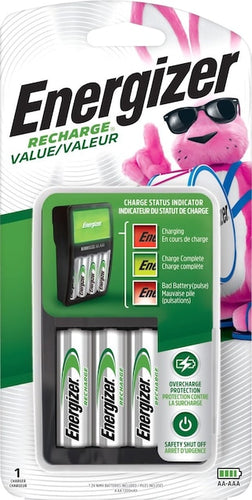 ENERGIZER AA/AAA NIMH VALUE CHARGER