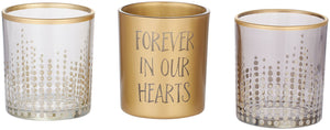 TEALIGHT HOLDER - FOREVER IN OUR HEARTS