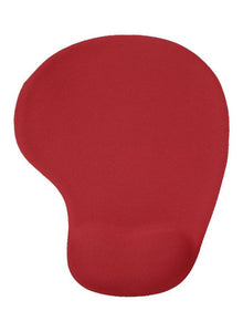 MOUSE PAD - ROUND GEL RED