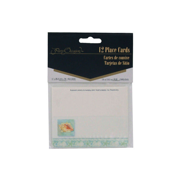 TRANQUIL SEAS PLACE CARDS