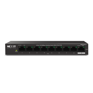 NEXXT SOLUTIONS CONNECTIVITY-SWITCH-FAST ETHERNET 9 FAST ETHERNET POE