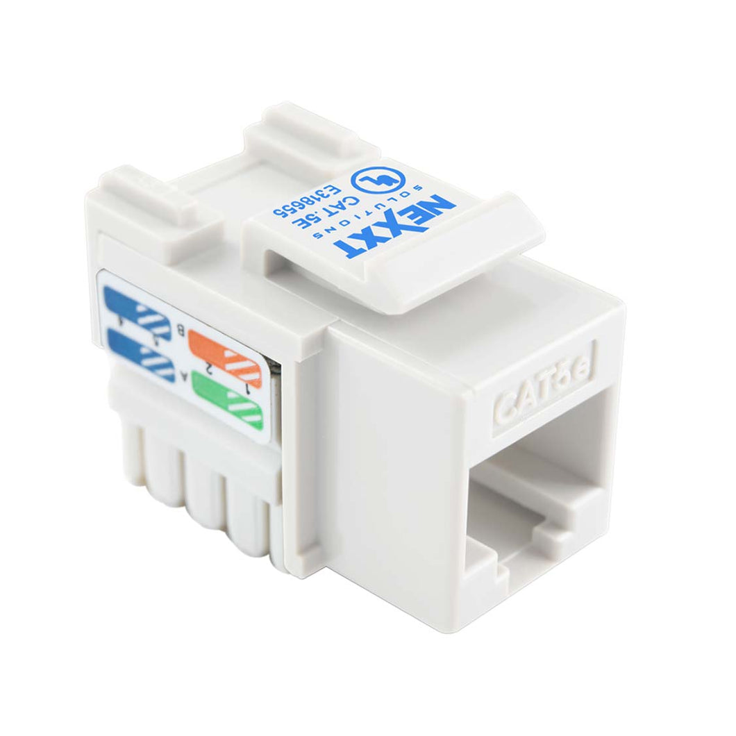 NEXXT CAT5E KEYSTONE JACK WHITE