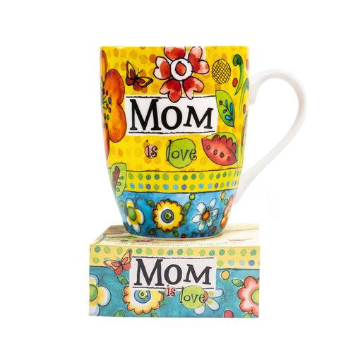 MUG WITH MEMO PAD: MOM