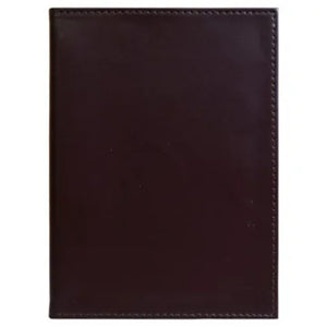 BROWN LEATHER PHONE BOOK