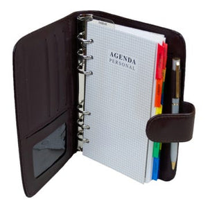 LEATHERETTE PHONEBOOK WITH PEN